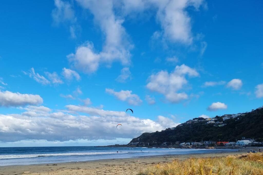 Beachside Retreat Wellington Luaran gambar
